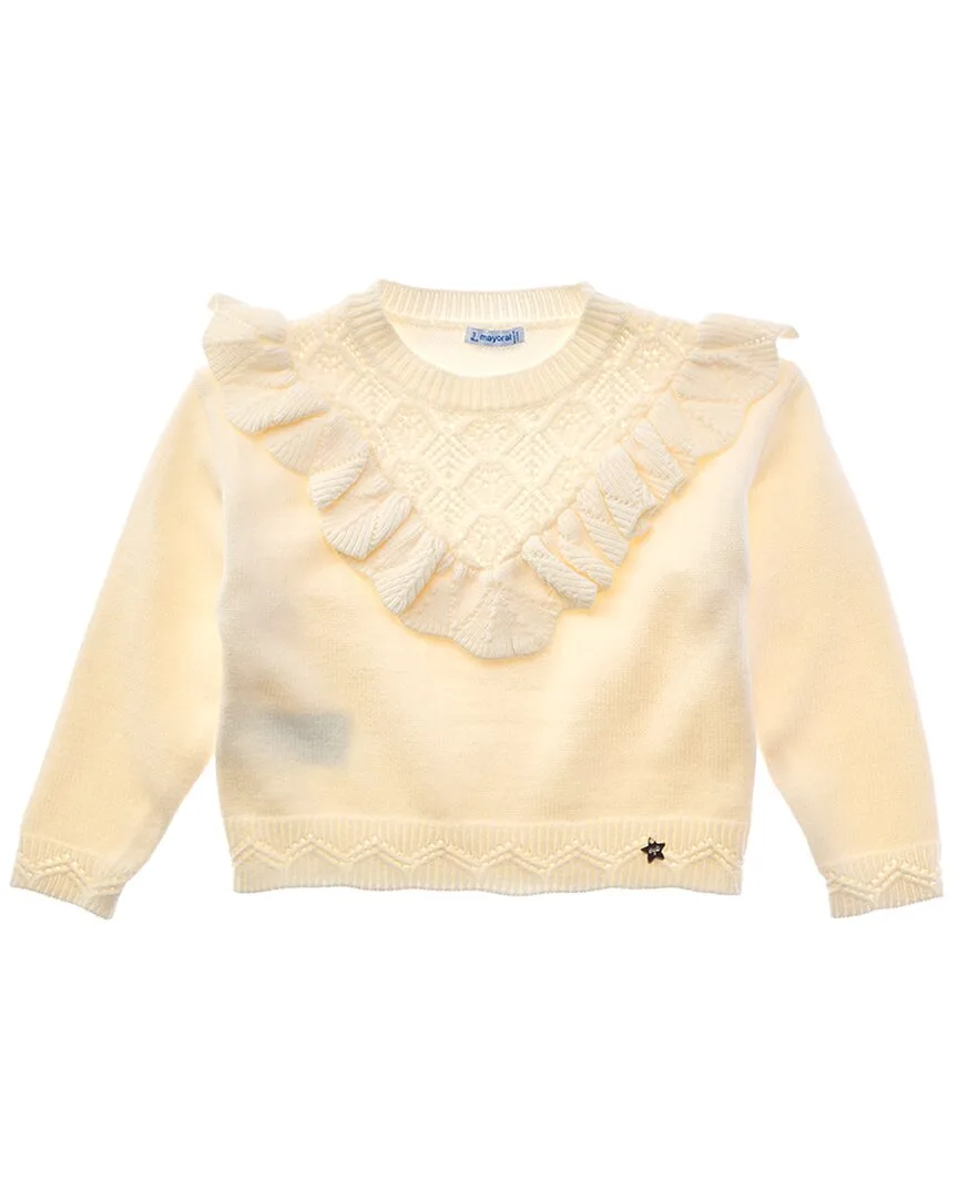 Openwork Knit Sweater by Mayoral