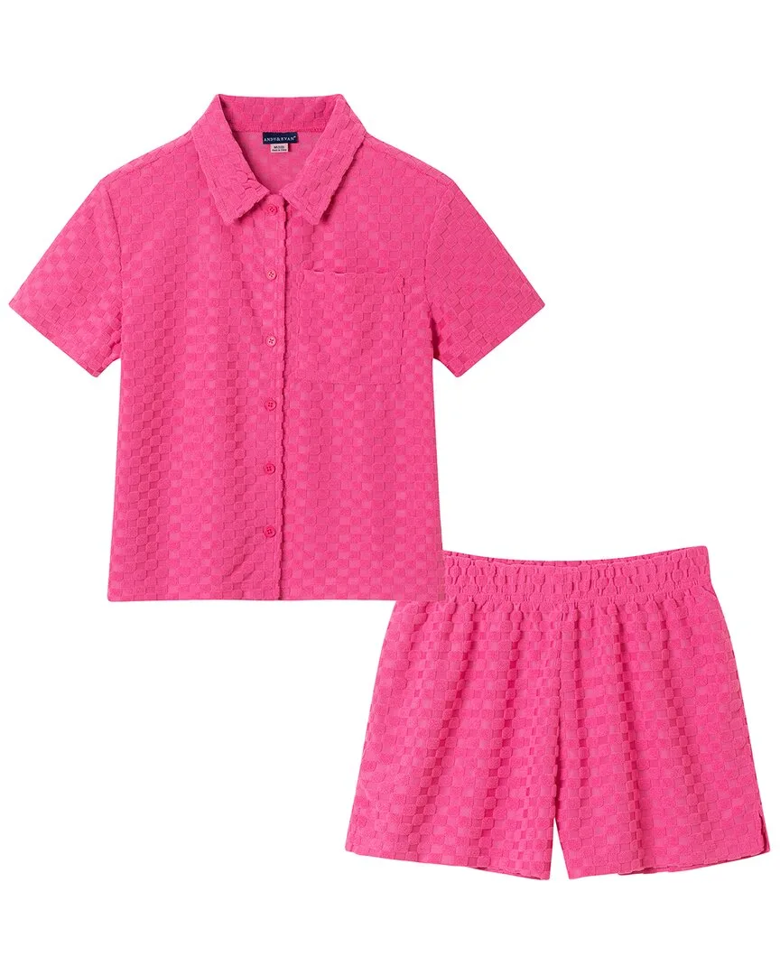Cover-Up Top & Short Set by Andy & Evan