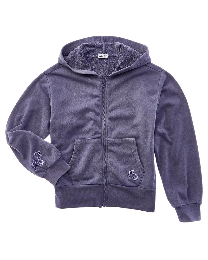 Floral Haze Zip-Up Hoodie by Splendid