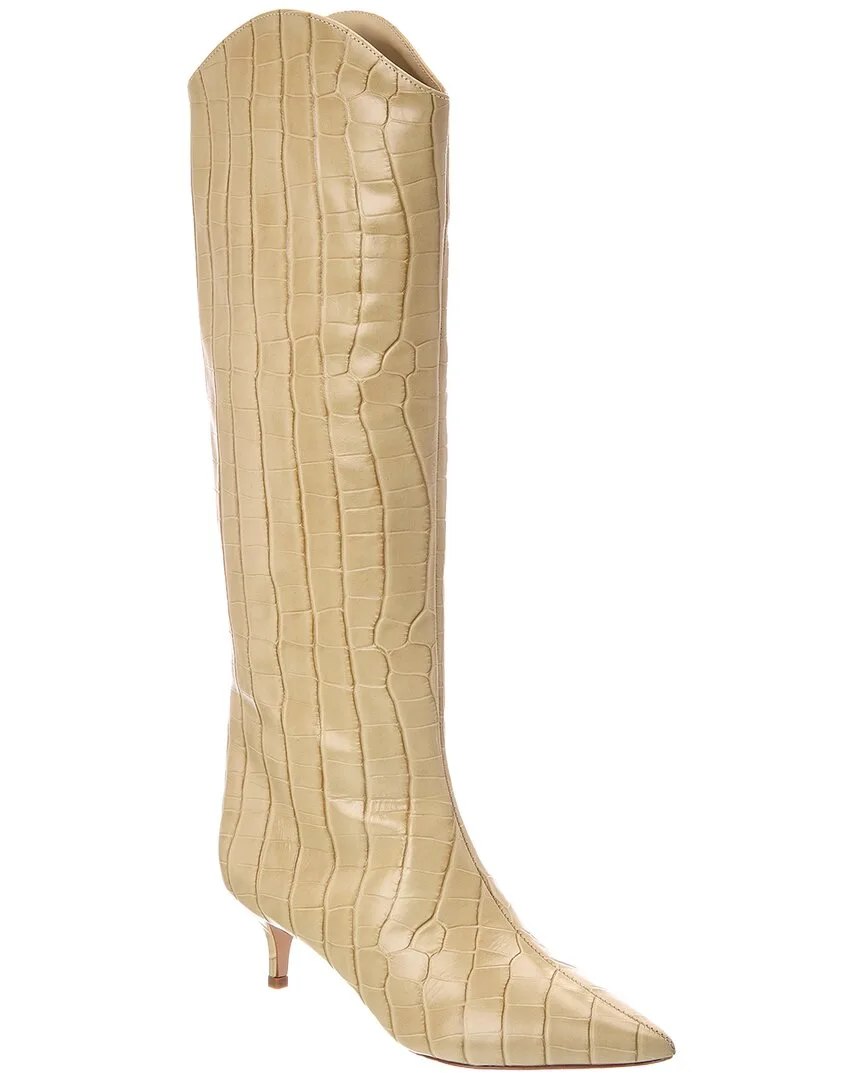 Maryana Lo Leather Boot by SCHUTZ