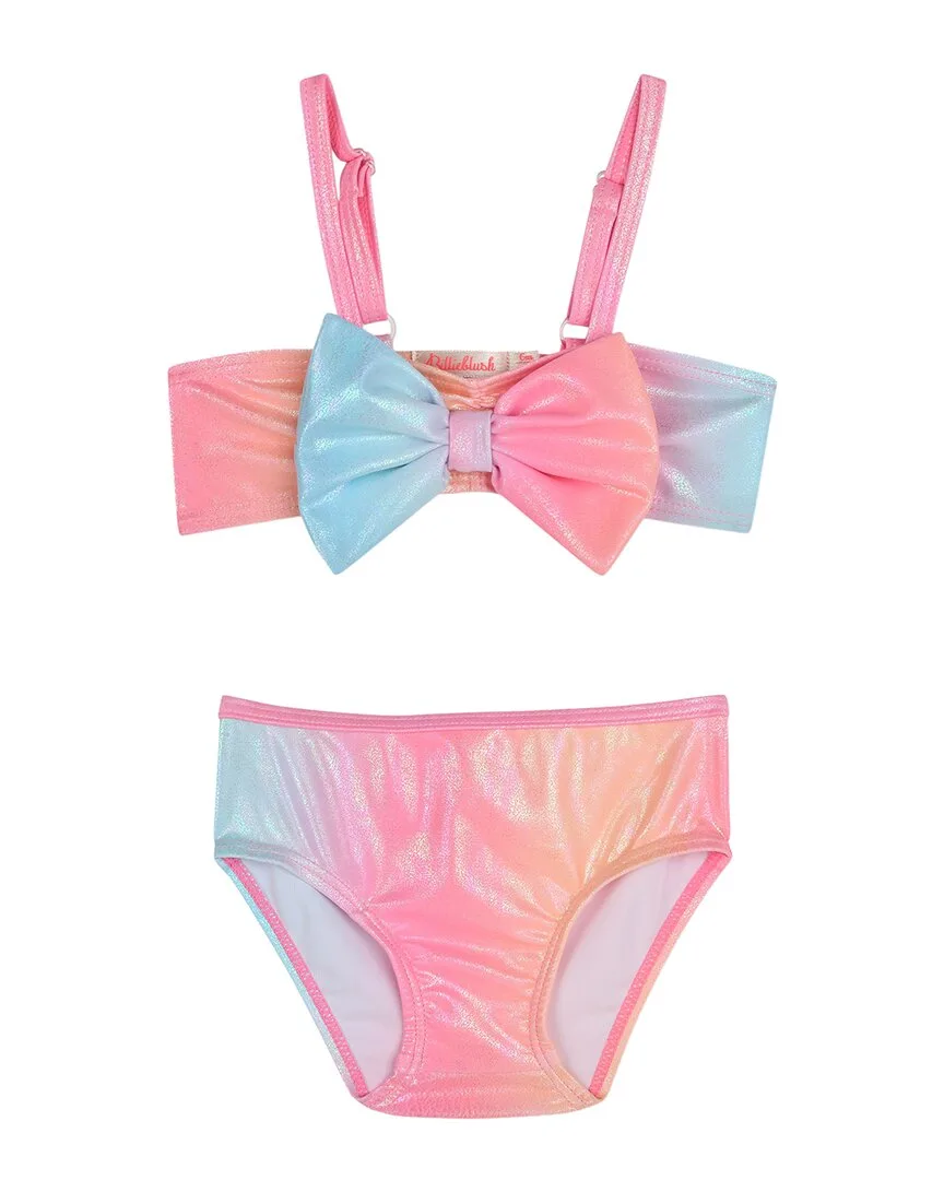 Ombre Bow Bikini by Billieblush