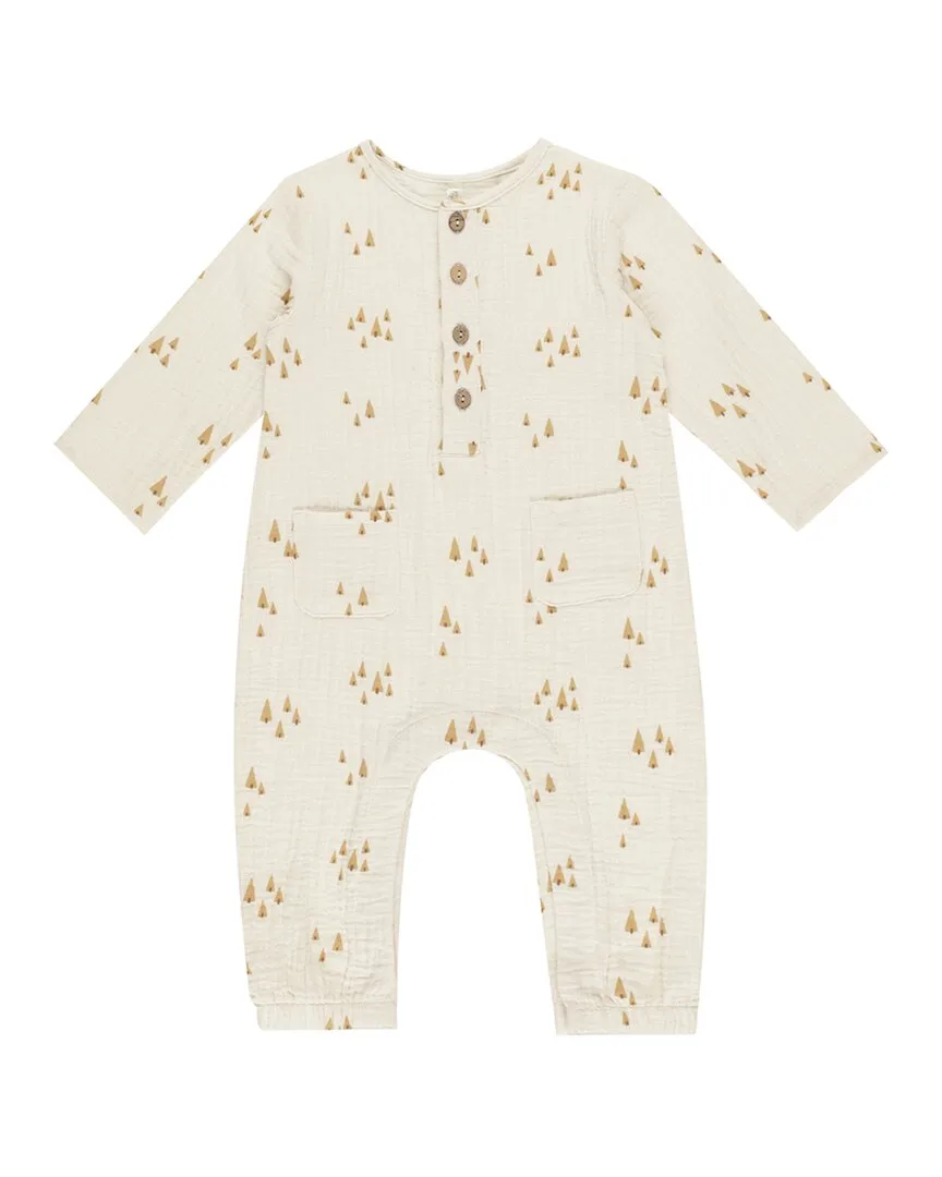 Rylee + Cru Collective Woven Jumpsuit by Rylee  Cru Collective