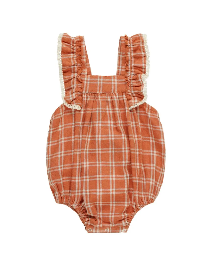Rylee + Cru Collective Maya Linen-Blend Romper by Rylee  Cru Collective
