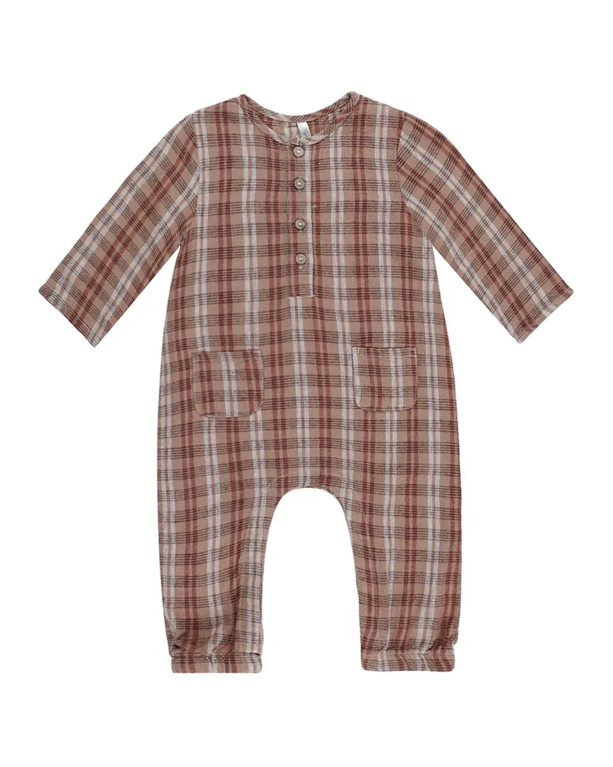 Rylee + Cru Collective Woven Linen-Blend Jumpsuit by Rylee  Cru Collective