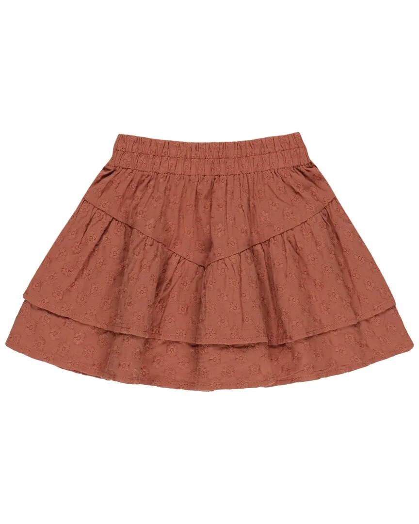 Rylee + Cru Collective Tiered Mini Skirt by Rylee  Cru Collective