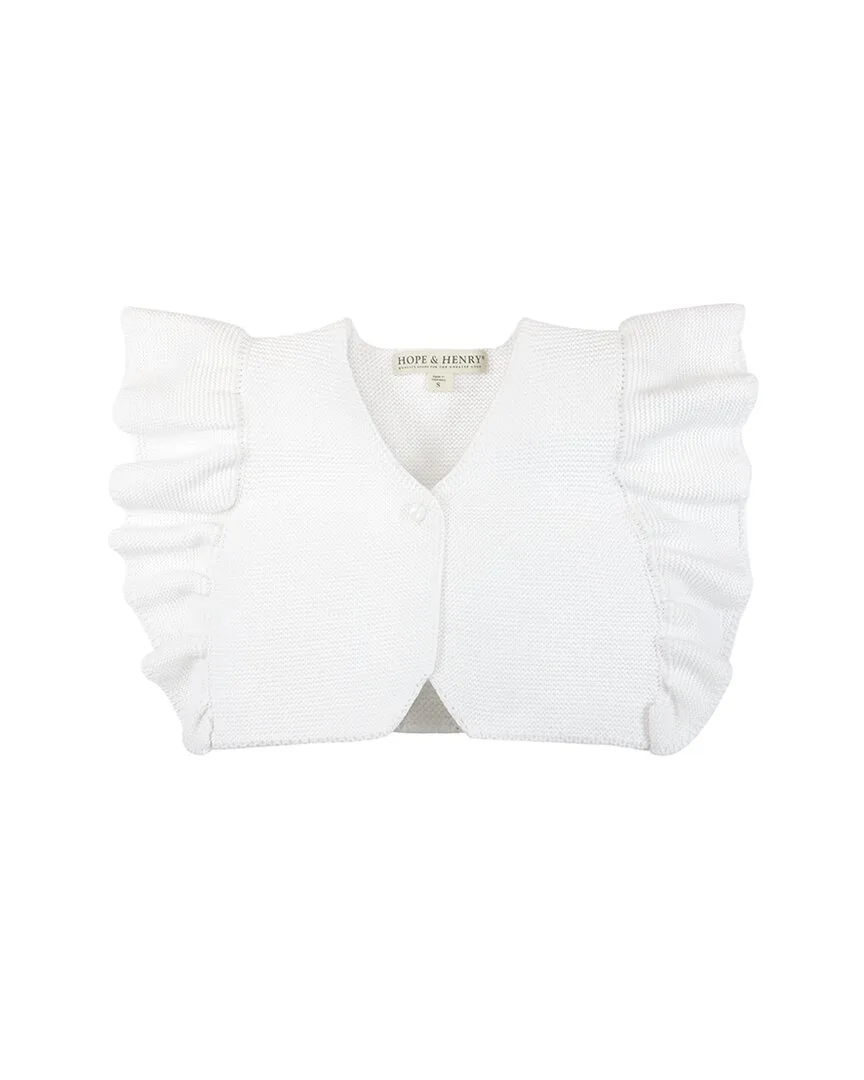 Sweater Flutter Vest by Hope & Henry