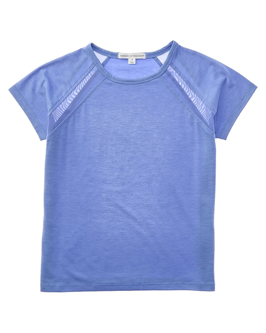 Leslie Mesh Detail Top by Threads 4 Thought