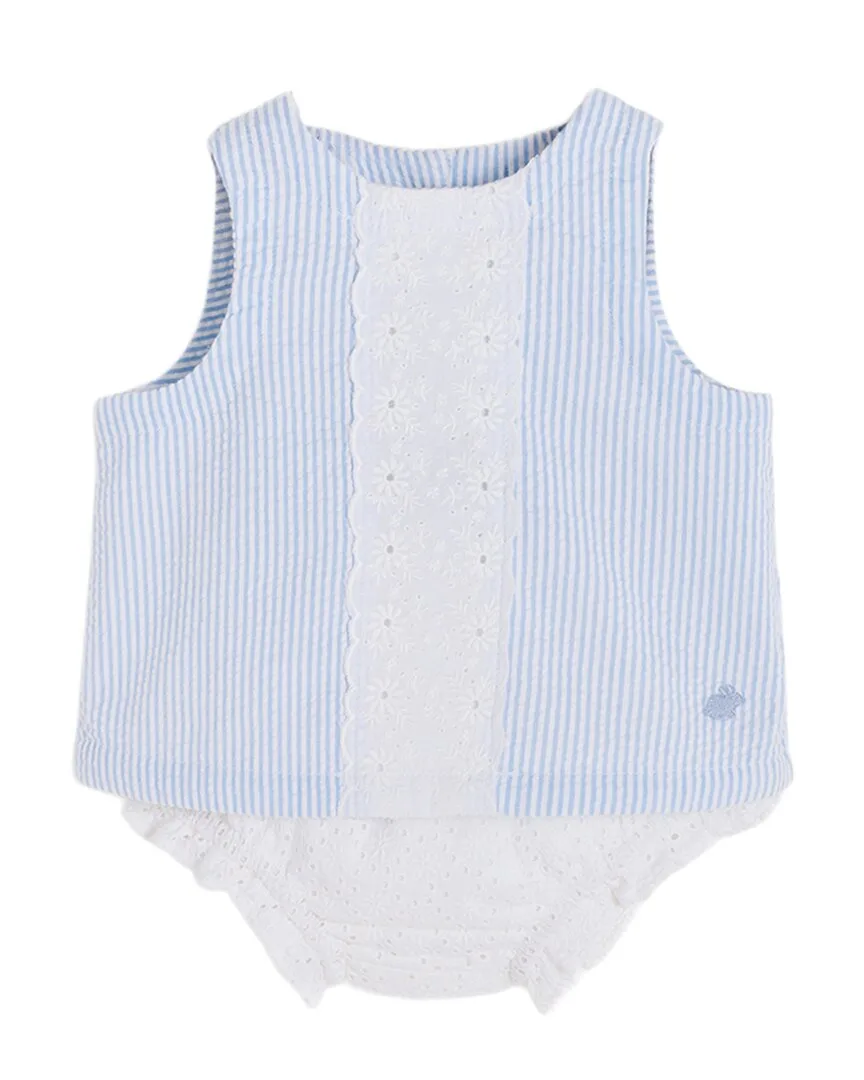 2Pc Top & Bloomer Set by Babycottons