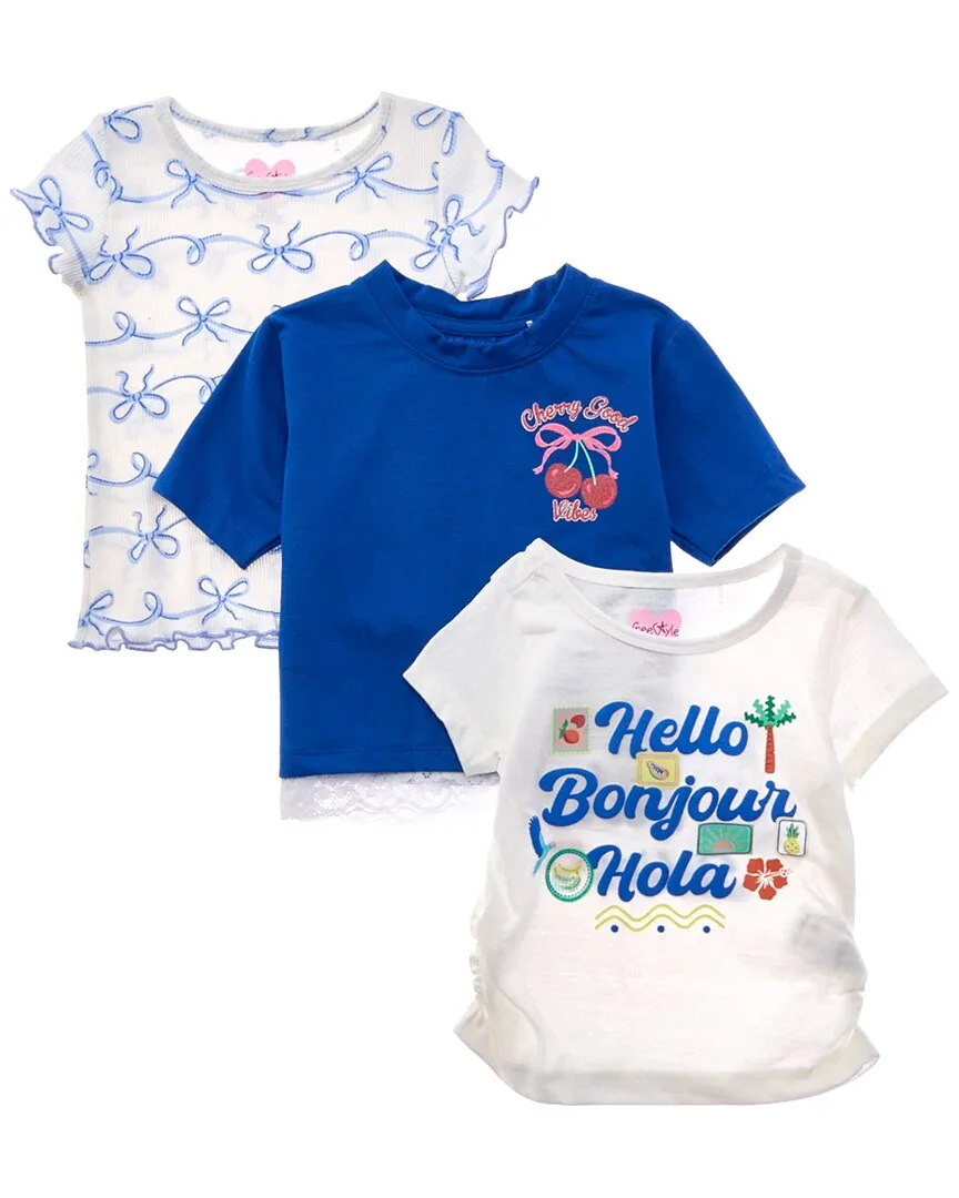 3Pk Summer Vacation Top by Freestyle