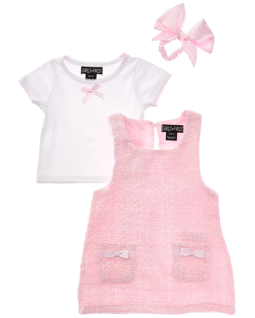 3Pc Darling Boucle Dress Set by Freestyle