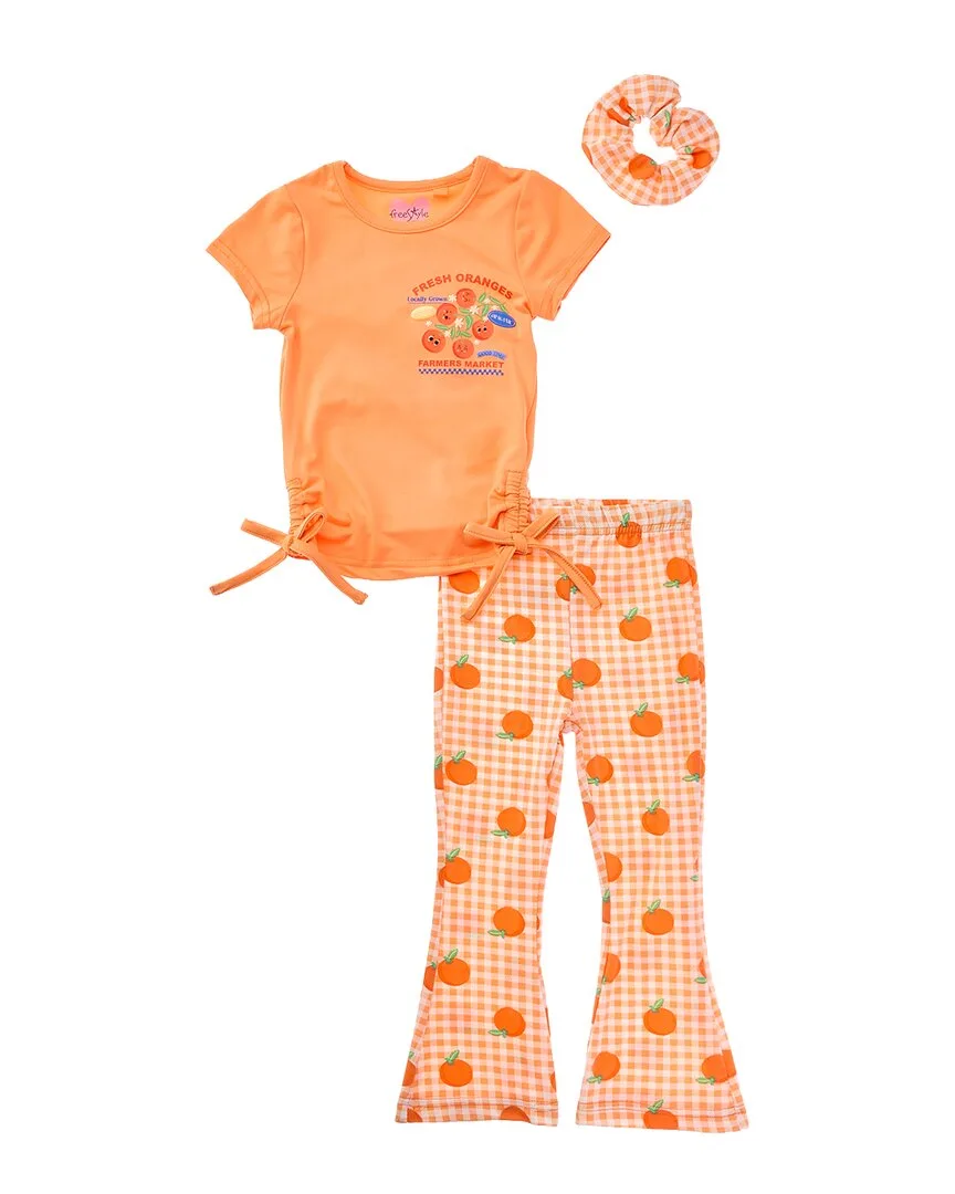 3Pc Organic Knit Legging Set by Freestyle