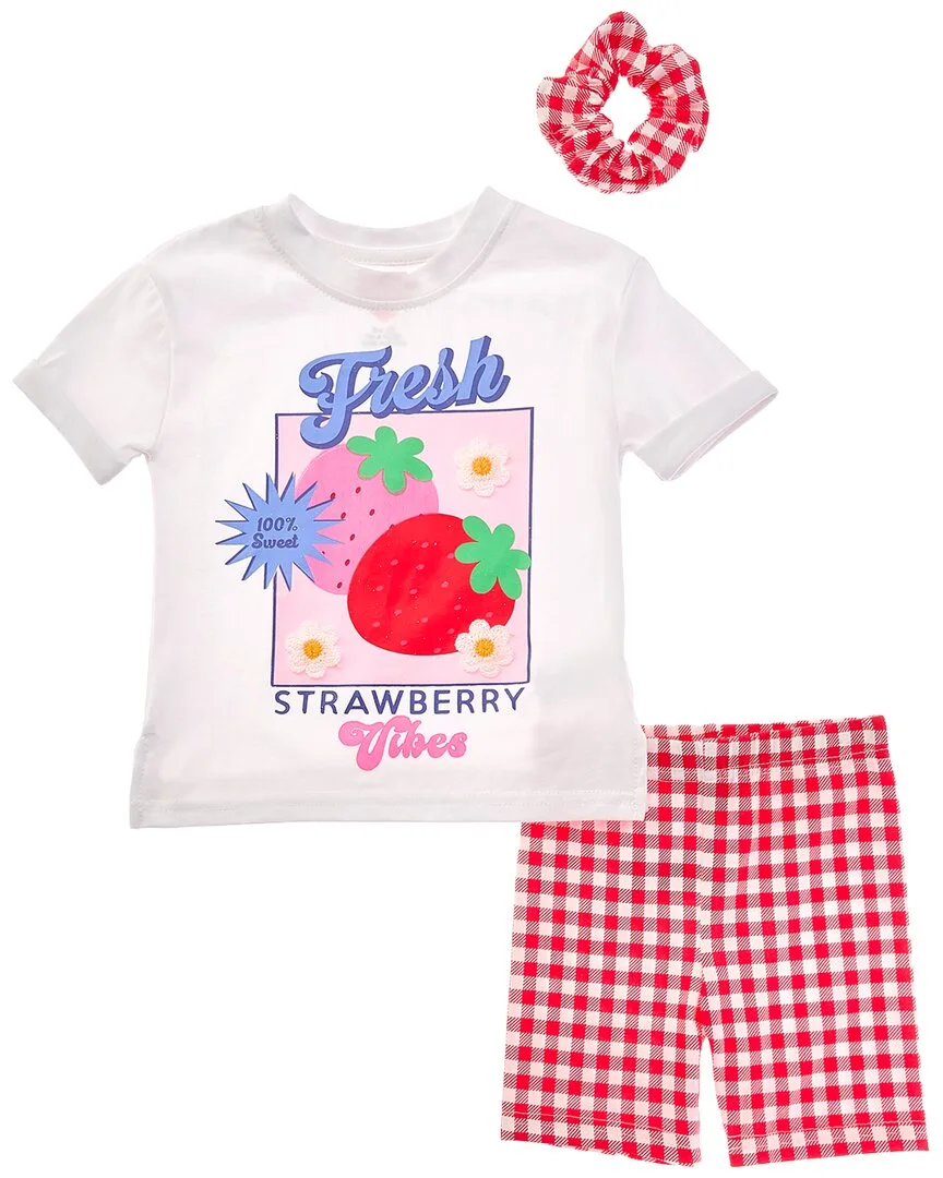 3Pc Fresh Bike Short Set by Freestyle