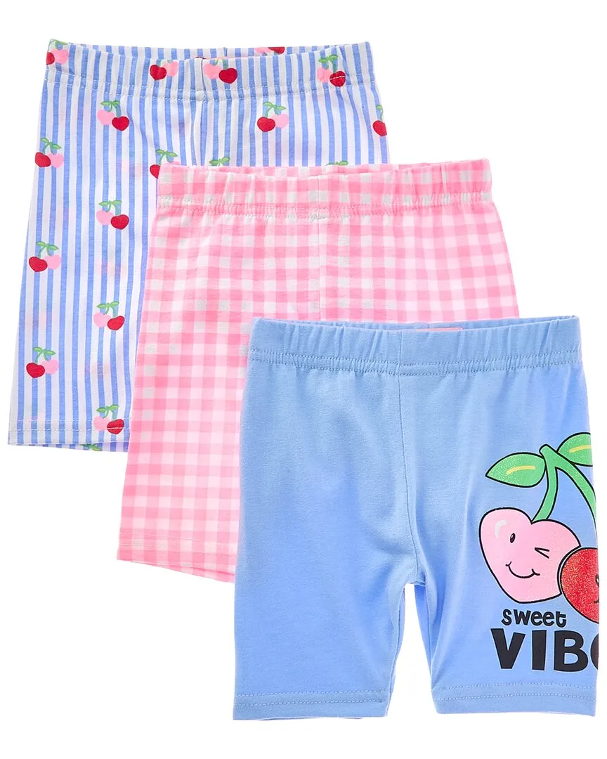 3Pk Cherry Vibes Bike Short by Freestyle