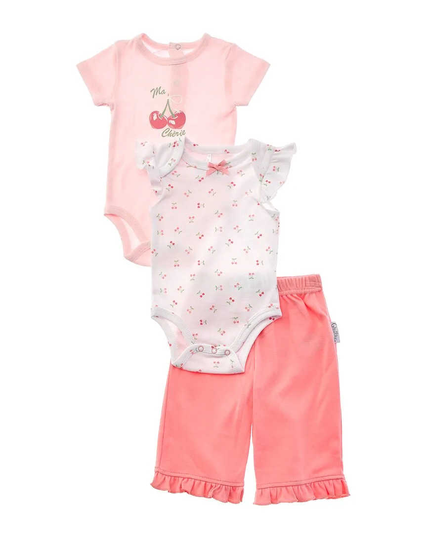 3Pc Ma Cherie Top & Turn Me Around Pant Set by Quiltex