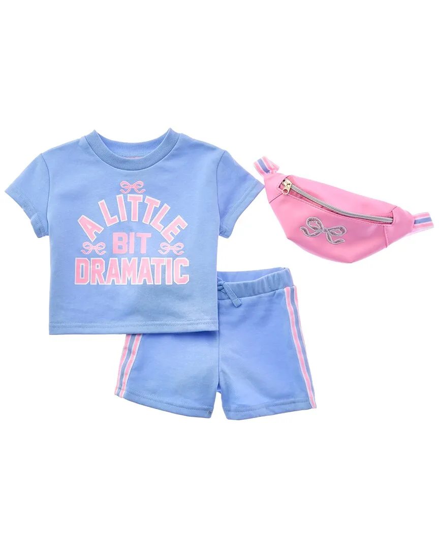3Pc Dramatic French Terry Matching Set by Freestyle