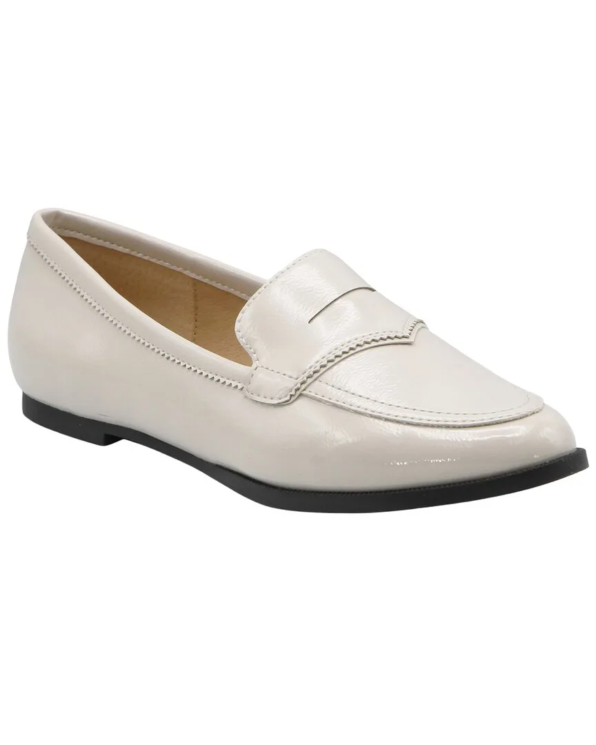 Denny Leather Loafer by Adrienne Vittadini