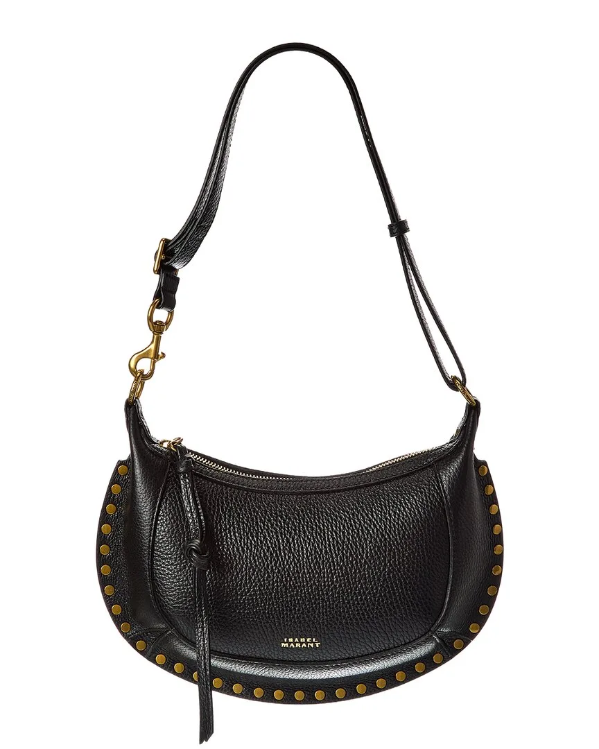 Oskan Moon Leather Crossbody by Isabel Marant
