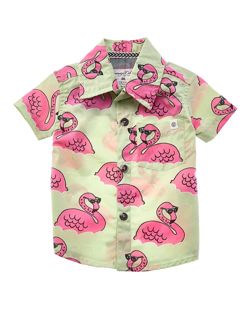 Frenzy Flamingo Shirt by Sovereign Code