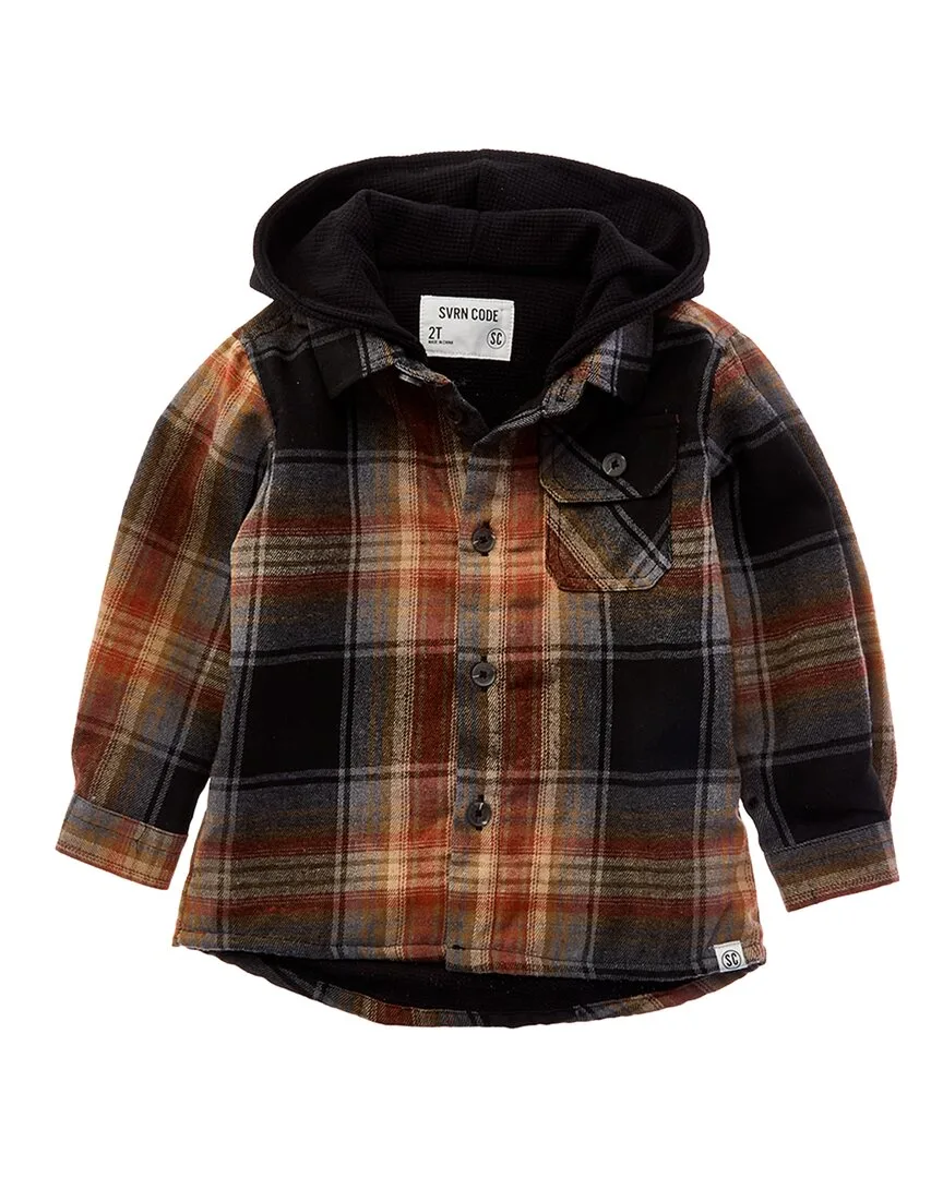 Northern Hooded Button Down Shirt by Sovereign Code