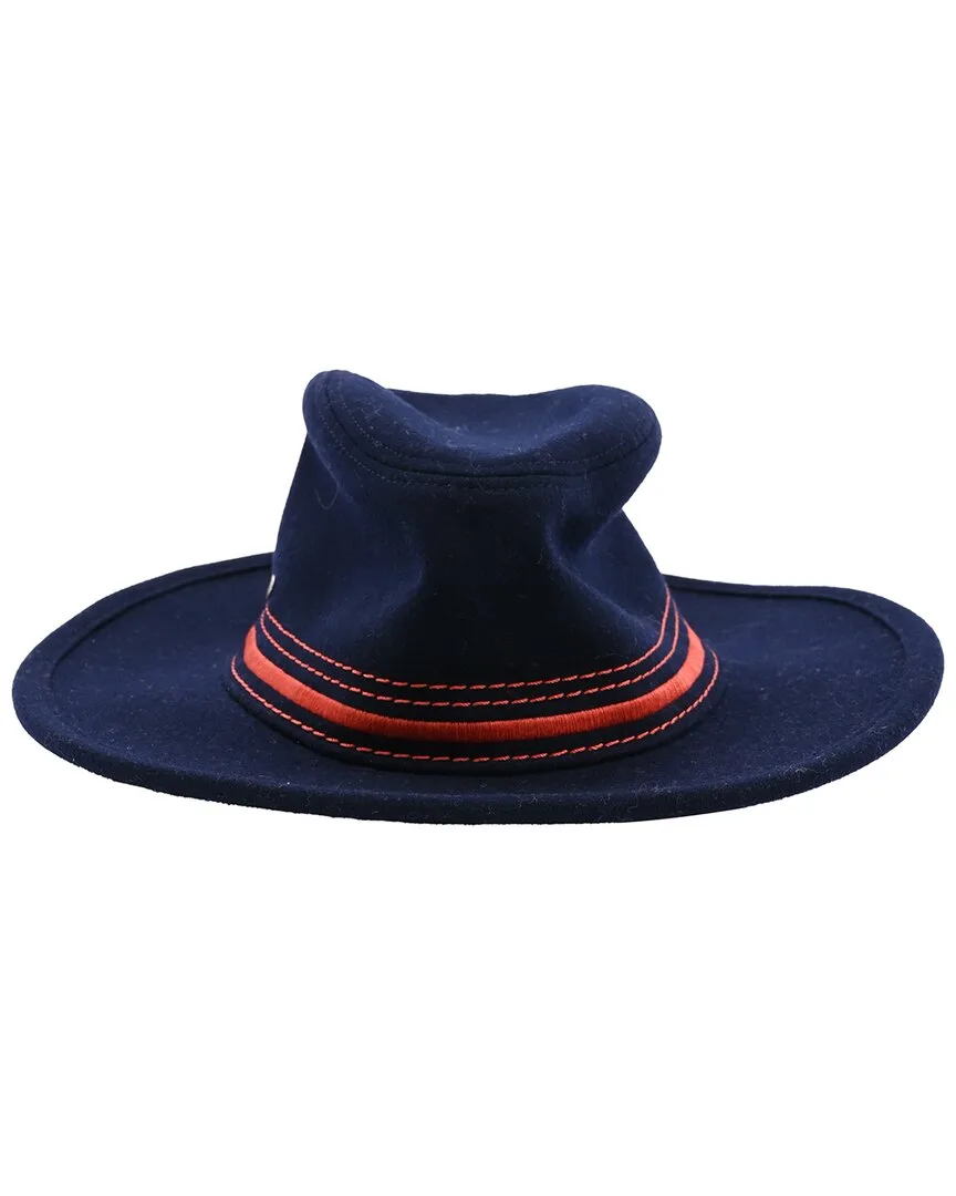 Fedora Wool & Cashmere-Blend Hat (authentic Pre-Loved) by Herms