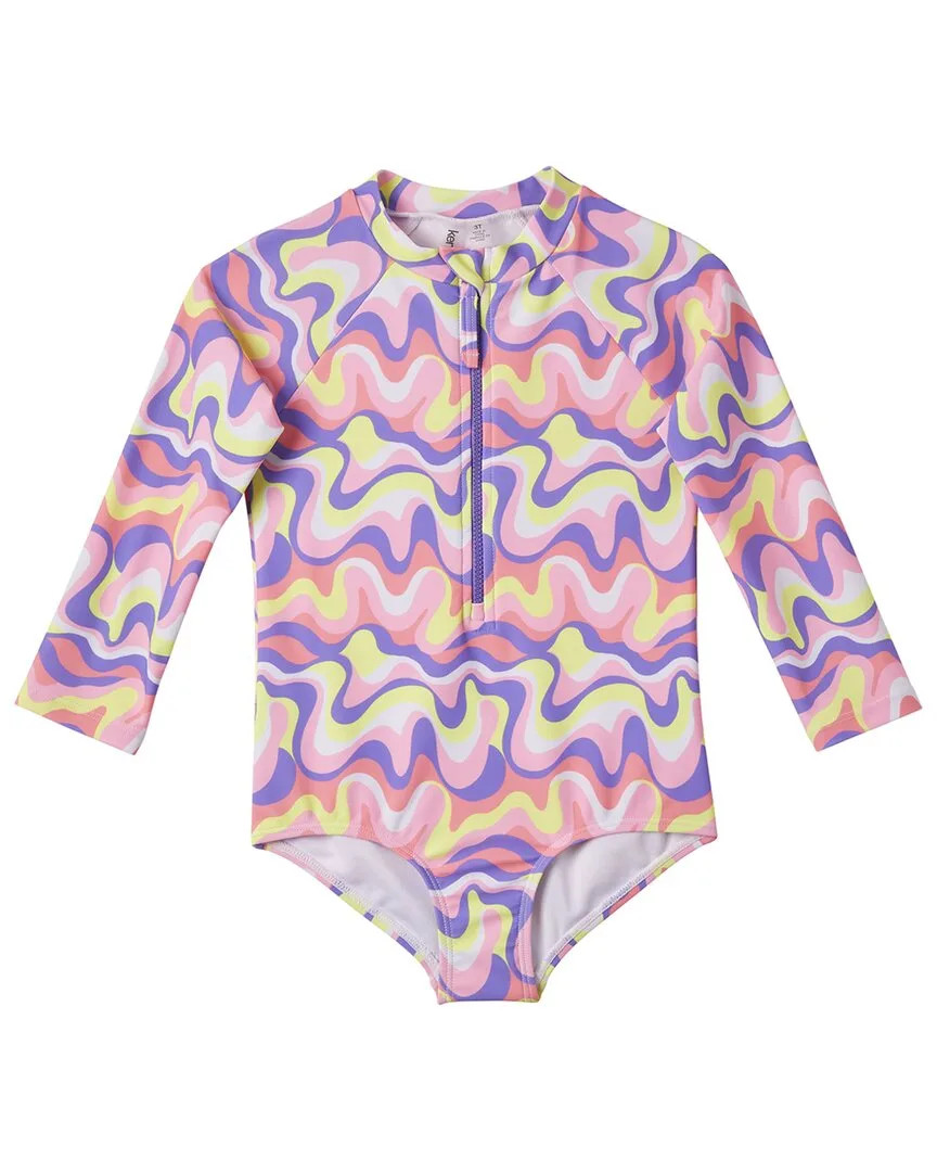 Kensie Girl Wavy Rashguard by Kensie