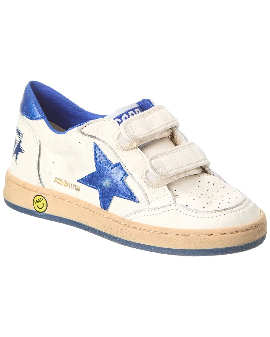 Ball Star Leather Sneaker by Golden Goose