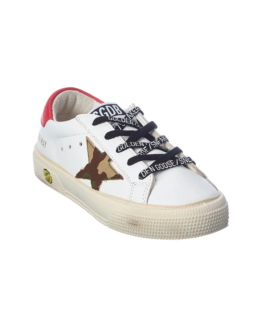May Leather Sneaker by Golden Goose