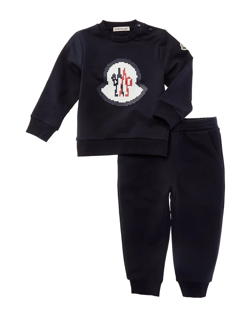 2Pc Sweatshirt & Pant Set by Moncler