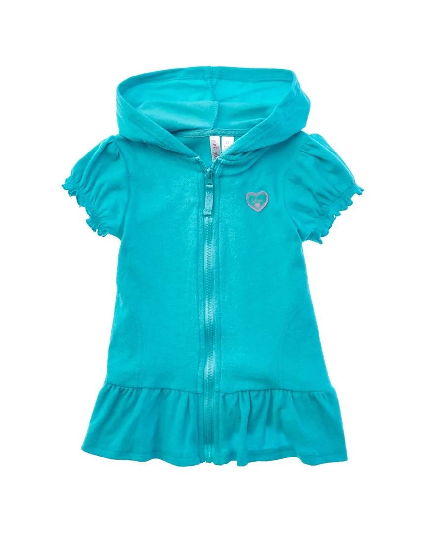 Hooded Terry Coverup by Pink Platinum