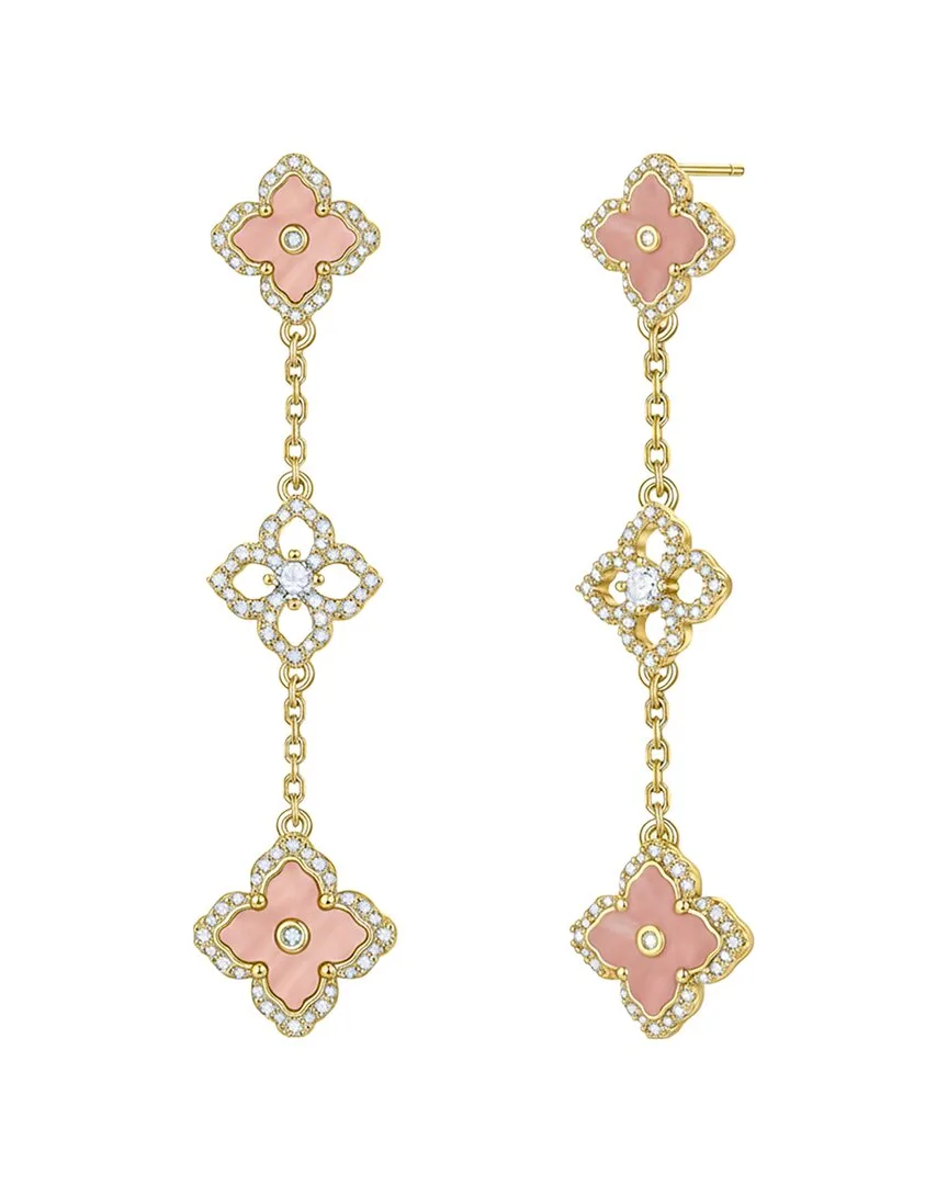 18K Plated Tier Drop Earrings by Liv Oliver