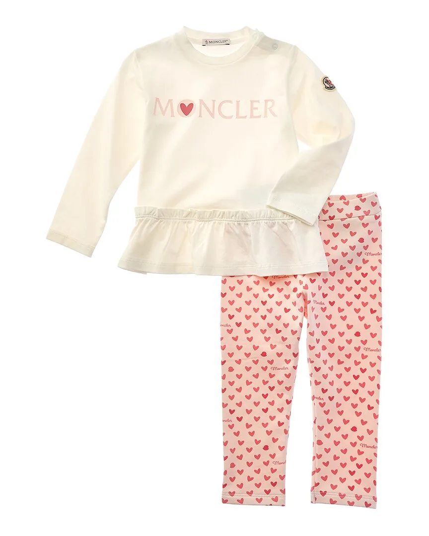2Pc Top & Legging Set by Moncler