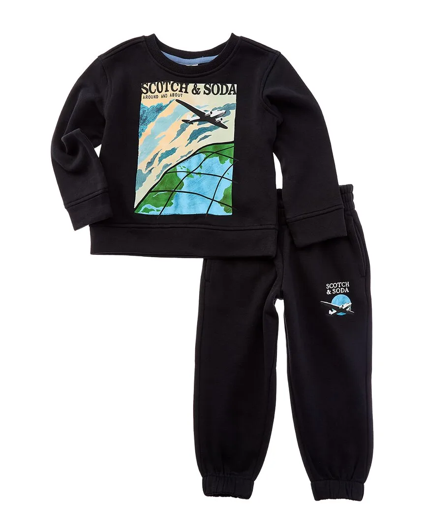 2Pc Sweatshirt & Jogger Set by Scotch & Soda