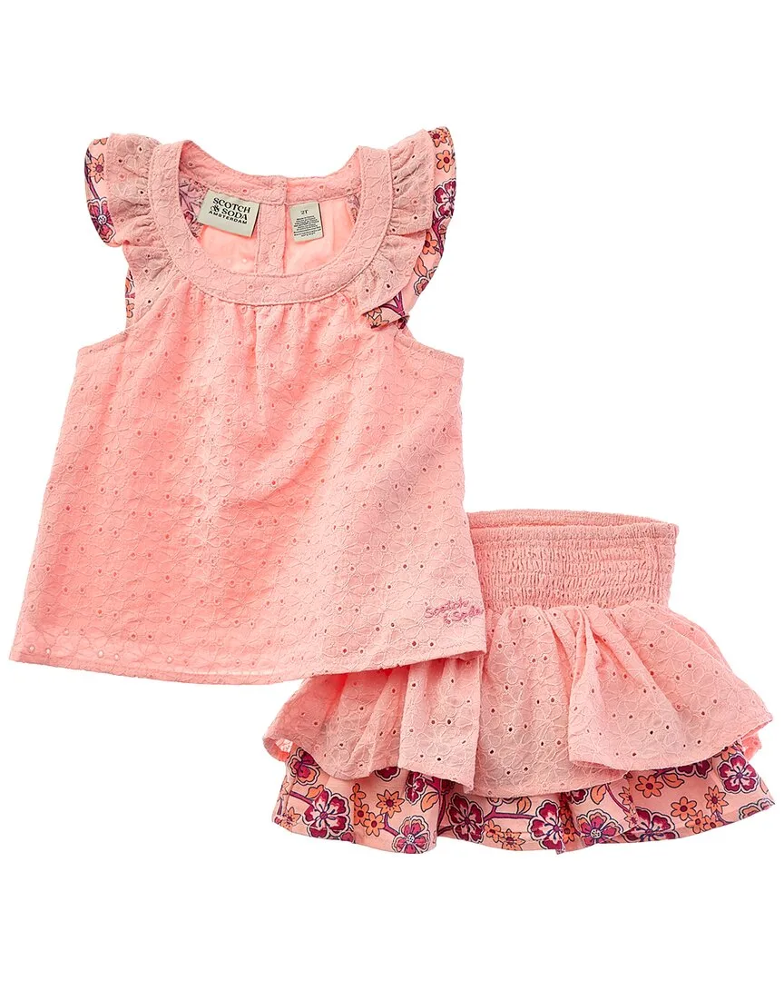 2Pc Shirt & Skirt Set by Scotch & Soda