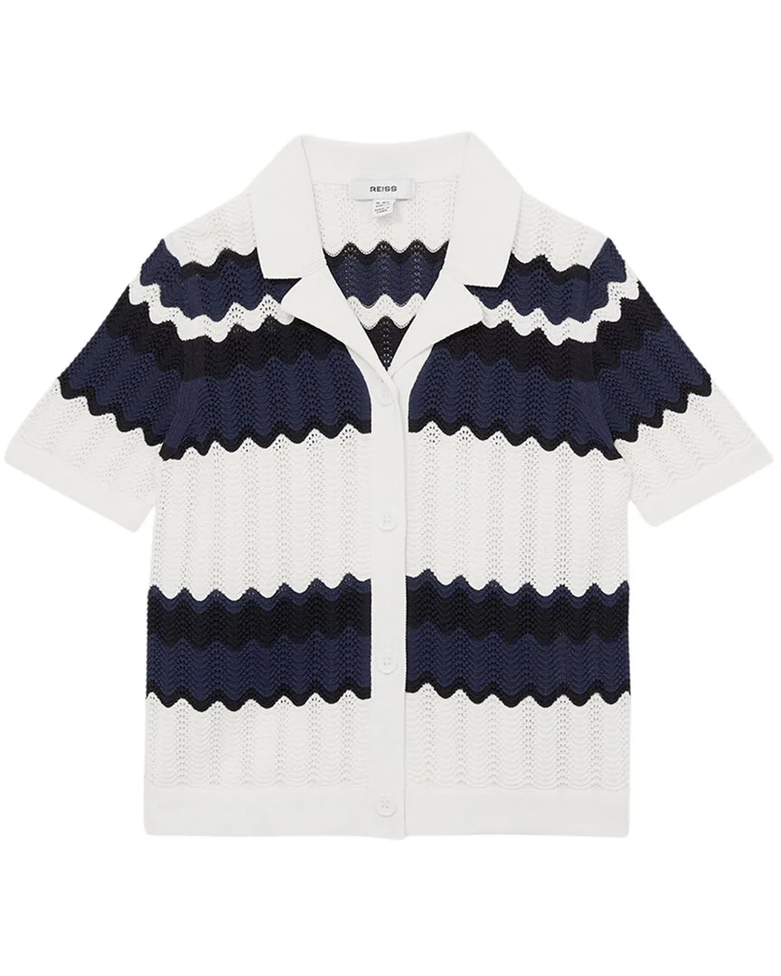 Alba Knit Shirt by Reiss