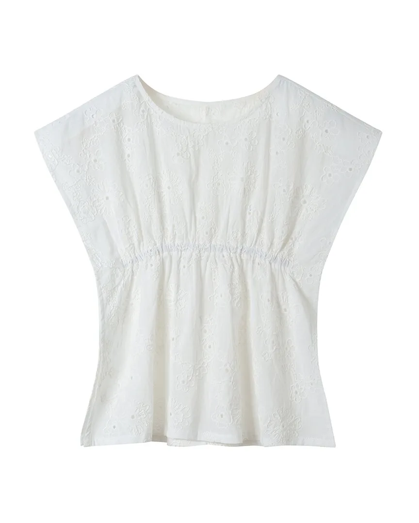 Eyelet Caftan Cover-Up by Andy & Evan
