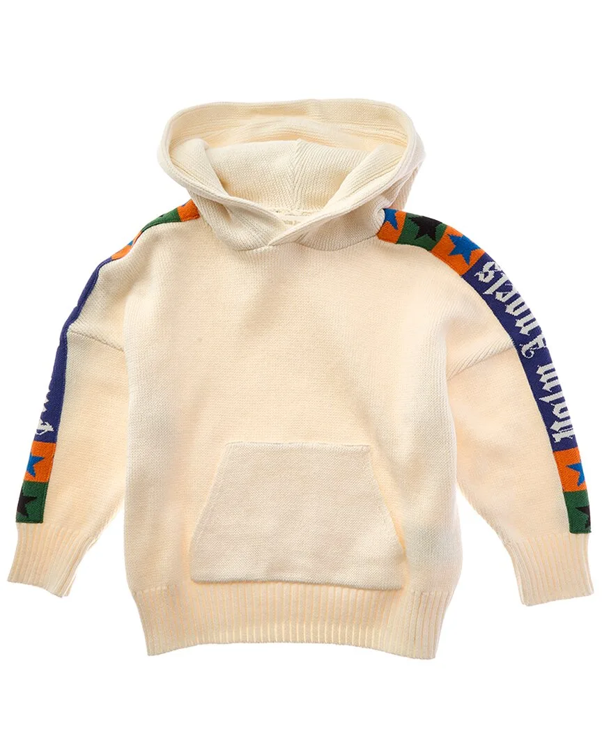 Knit Wool-Blend Hoodie by Palm Angels