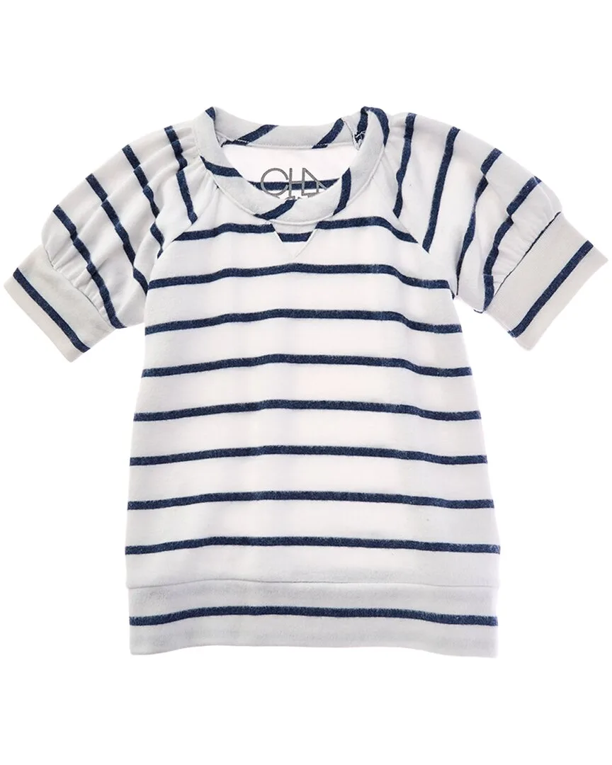 Rpet Bliss Knit Puff Pullover T-Shirt by Chaser