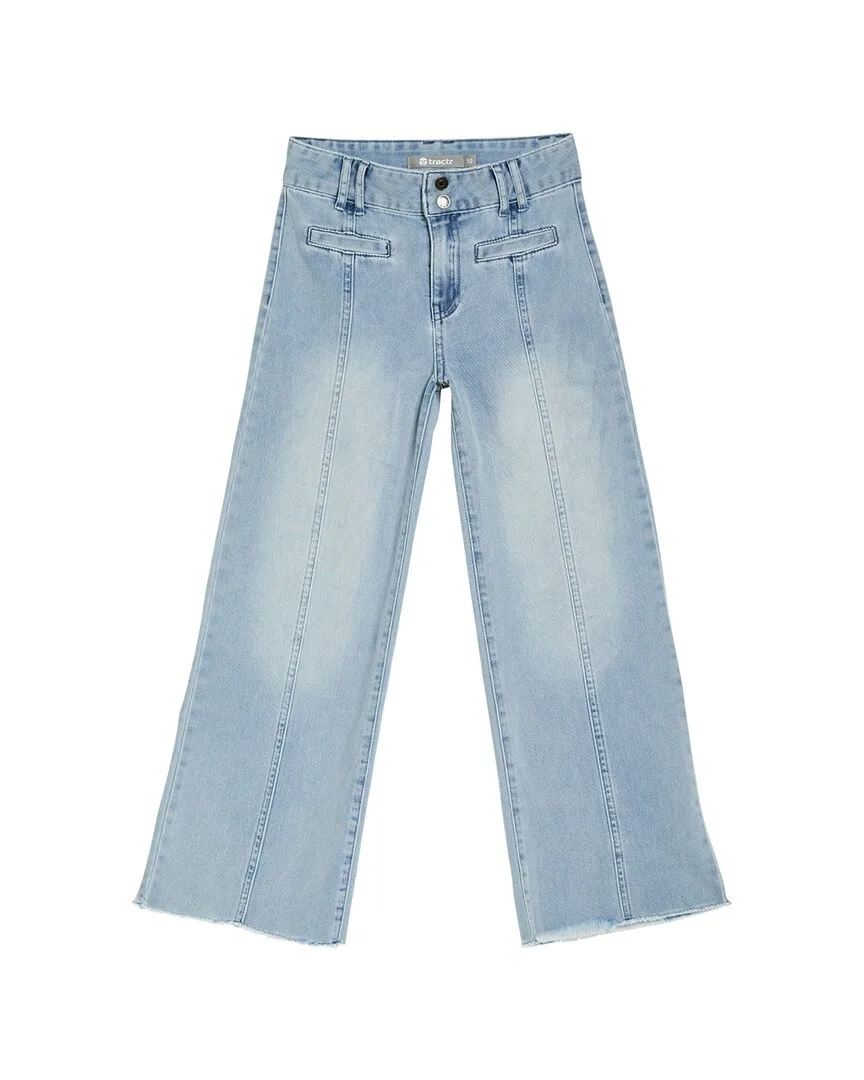 Welt Pocket Ankle Crop Trouser by Tractr