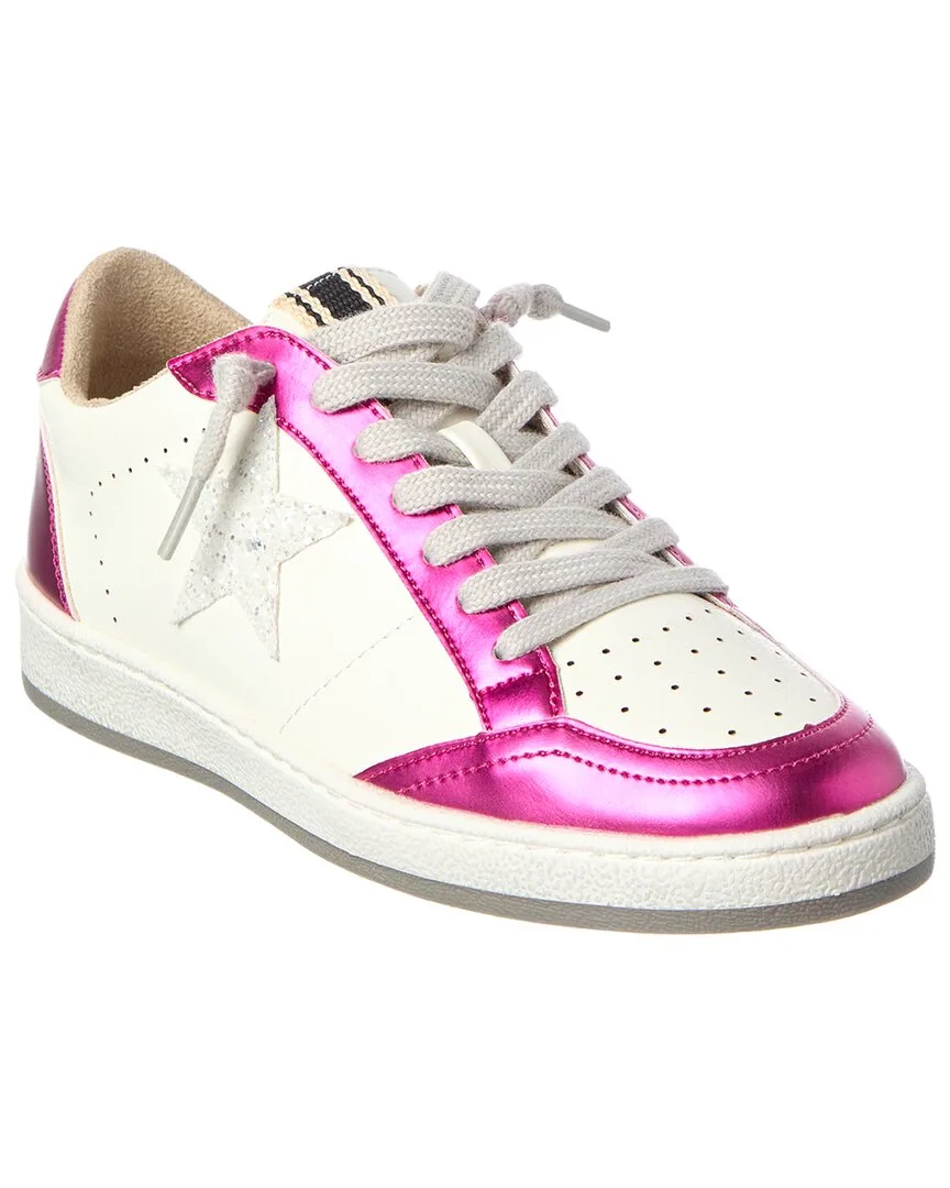 Paz Leather-Trim Sneaker by Shushop