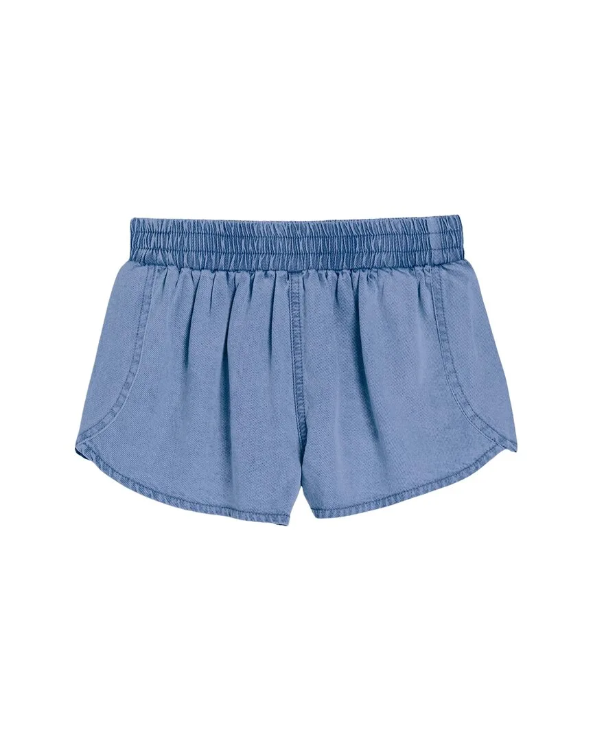 Dolphin Hem Pull-On Short by Tractr