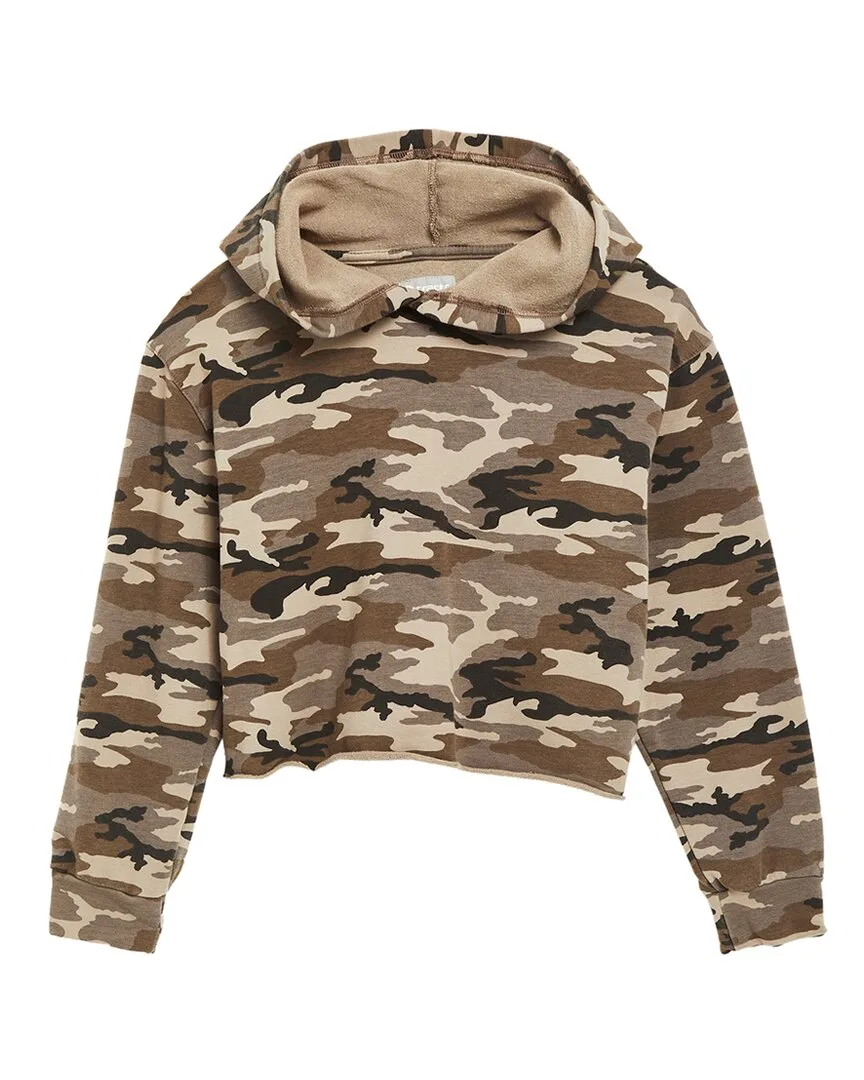 Camo Print Hoodie by Tractr