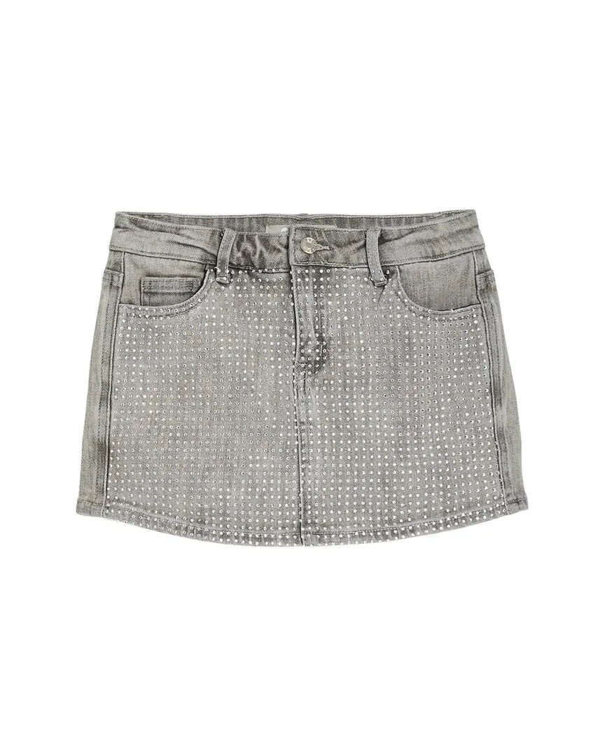 Grid Rhinestone Skort by Tractr