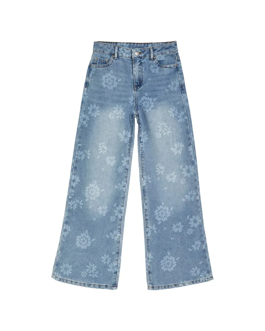 Floral Print Wide Leg Pant by Tractr