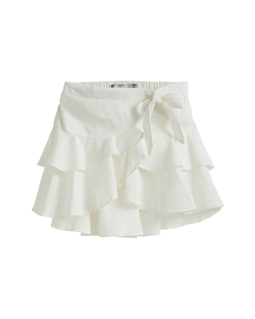 Ruffle Tiered Skort by Tractr