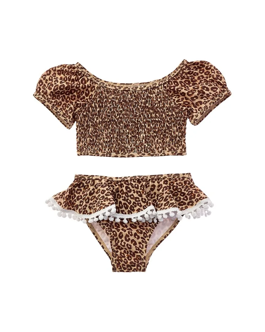 2Pc Original Print Swim Suit by Flap Happy
