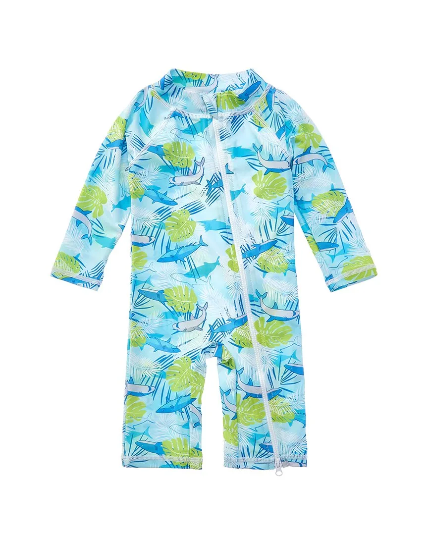 Undersea Paradise Rash Guard Romper by Flap Happy
