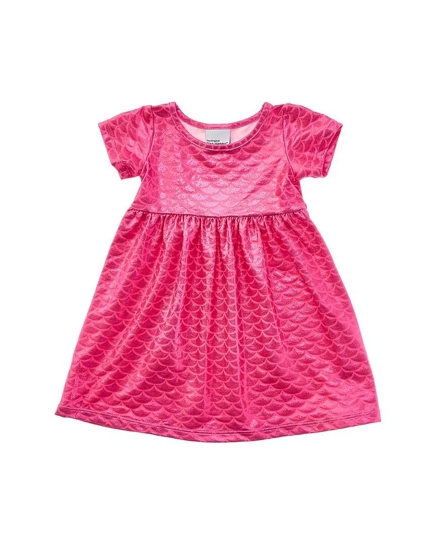 Shiny Pink Scales Dress by Flap Happy