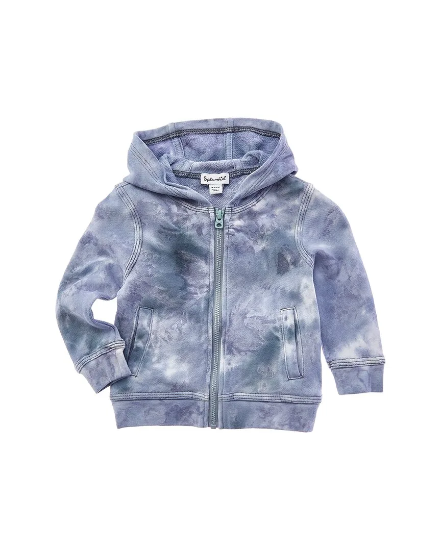 Shadow Wash Zip Up Hoodie by Splendid