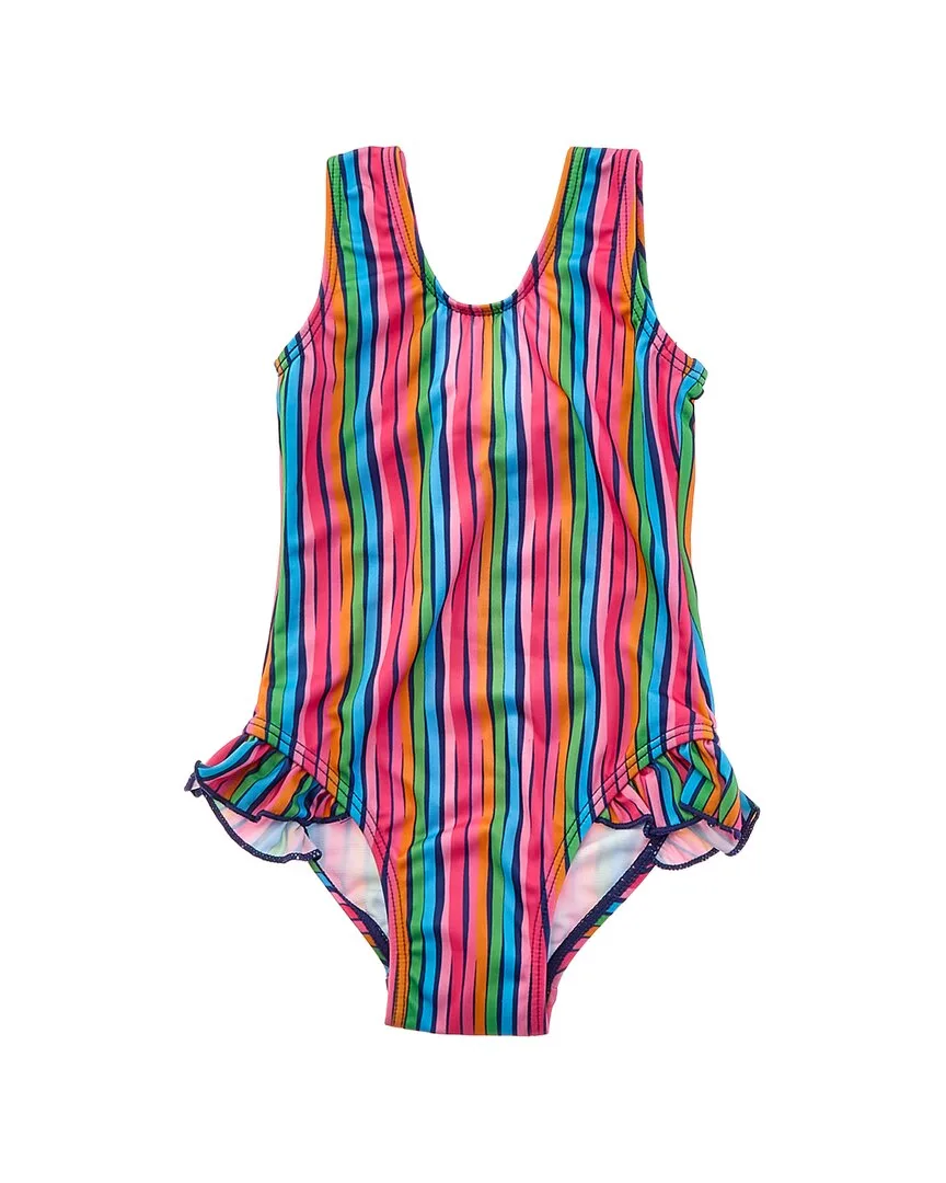One Piece Wacky Ribbons Swimsuit by Flap Happy