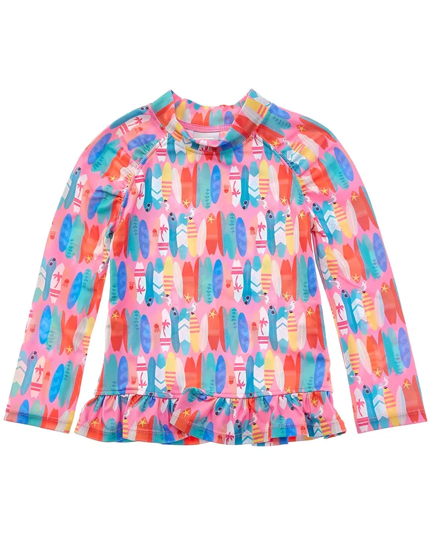 Beach Boards Rash Guard Top by Flap Happy